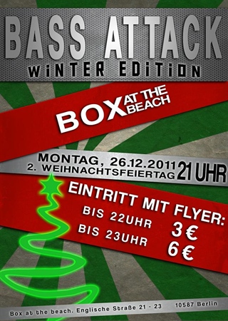 Box at the Beach Berlin Eventflyer #1 vom 26.12.2011
