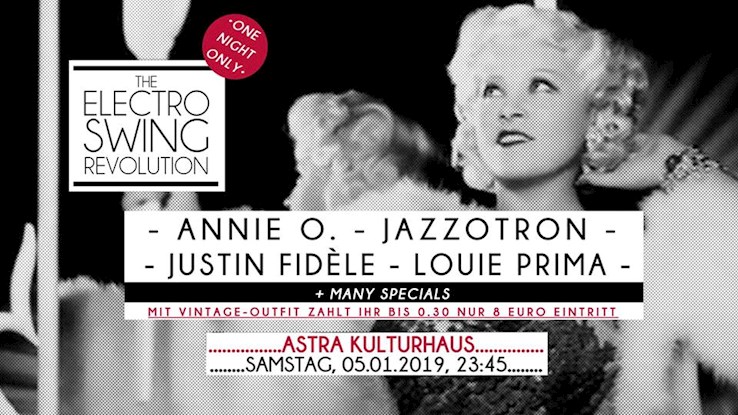 Astra Kulturhaus Berlin Eventflyer #1 vom 05.01.2019