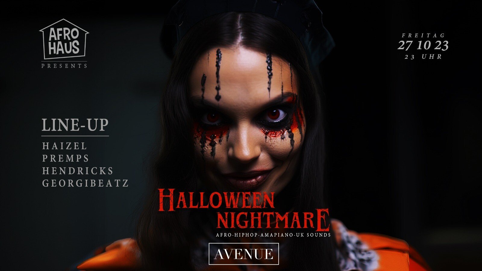 Avenue Berlin Afro Haus - Halloween Nightmare
