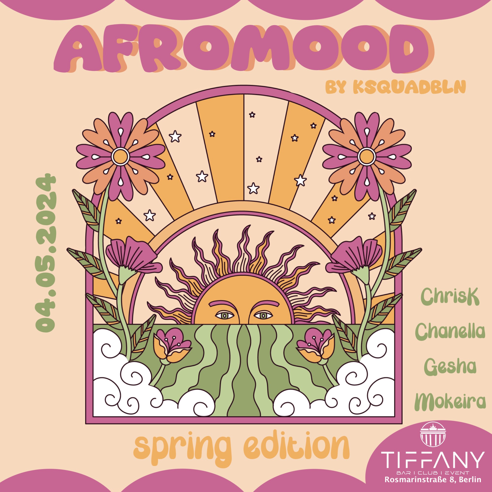 Tiffany Club 04.05.2024 Afromood - Spring Edition