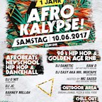Musik & Frieden Berlin 1 Jahr Afrokalypse / DJ O'Nit - Afro, Hip Hop & Dancehall on 2 Floors