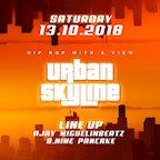 Club Weekend Berlin Urban Skyline - hip hop with a view - colorful Autumn