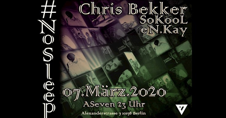 ASeven Berlin Eventflyer #1 vom 07.03.2020