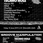 Arena Club Berlin Groove Manipulation presents Techno Hole with Charlton, Alhek, Complikeyted Disorders & More
