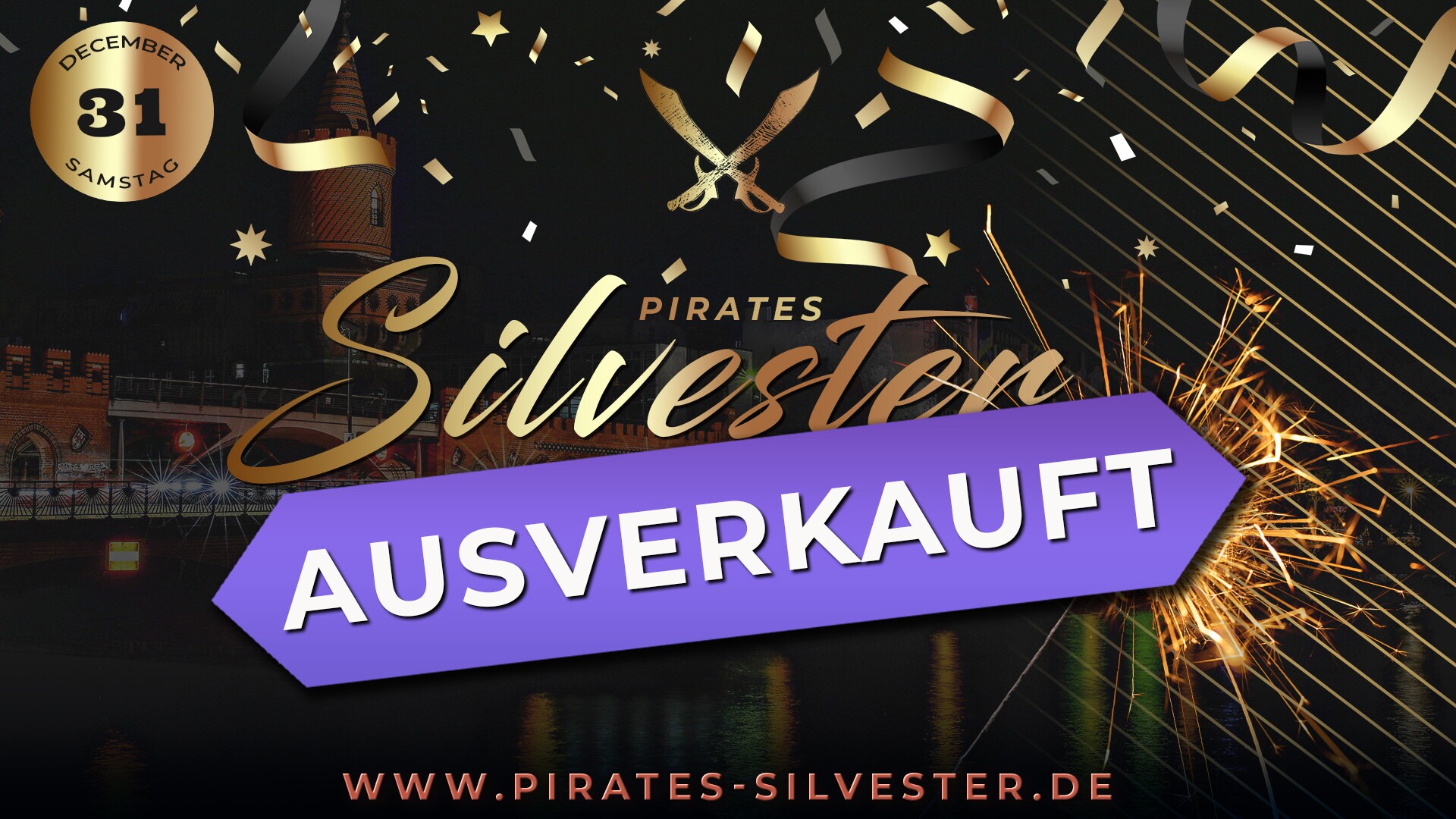 Pirates Berlin Pirates Silvesterparty 2022 - All Inclusive
