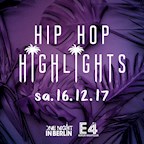 E4 Berlin One Night In Berlin / The Last Hip Hop Highlights