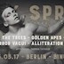 Bi Nuu Berlin Dark Spring Festival 2017 / And Also The Trees, Golden Apes