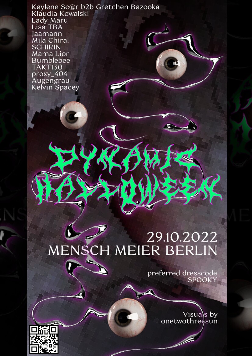 Mensch Meier Berlin Eventflyer #1 vom 29.10.2022