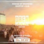 Club Weekend Berlin Rooftop Open Air - Saison Opening 2016 by Oben Thursdays