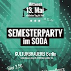 Kulturbrauerei Berlin Semesterparty der Berliner Unis