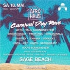 Sage Beach Berlin Rave del Día del Carnaval de Afro House