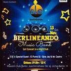 Maxxim Berlin Latin Party - Berlineando 1st Concert in a NightClub - Salsa cubana y más - Birthday Bash