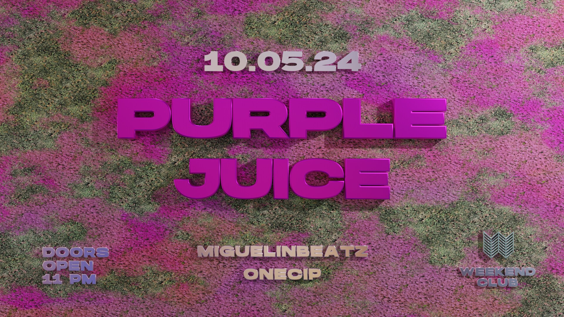 Club Weekend 10.05.2024 Purple Juice - Club & Rooftop