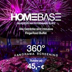 Homebase Lounge Berlin Silvester All inclusive in der Homebase am Potsdamer Platz