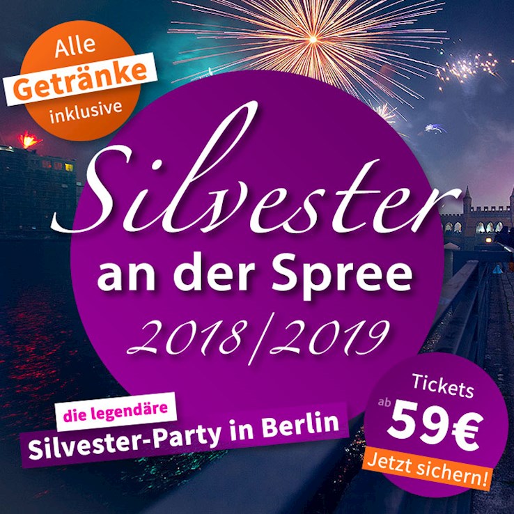 Spreespeicher Berlin Eventflyer #1 vom 31.12.2018