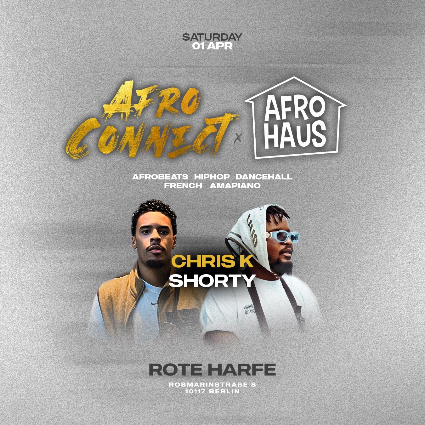 Rote Harfe Mitte 01.04.2023 Afrohaus x Afroconnect