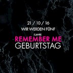 NOHO Hamburg 5 Jahre Remember Me