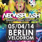 Velodrom Berlin Neonsplash – Paint-party® Utopia 3d Tour 2014