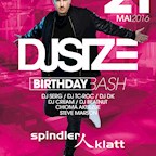 Spindler & Klatt Berlin DJ Size "Birthday Bash" 2016