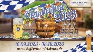 Hofbräu Berlin Eventflyer #1 vom 29.09.2023
