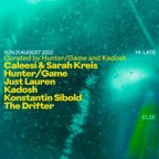 Else Berlin Else Open Air : Konstantin Sibold, Hunter/Game, Just Lauren, Kadosh