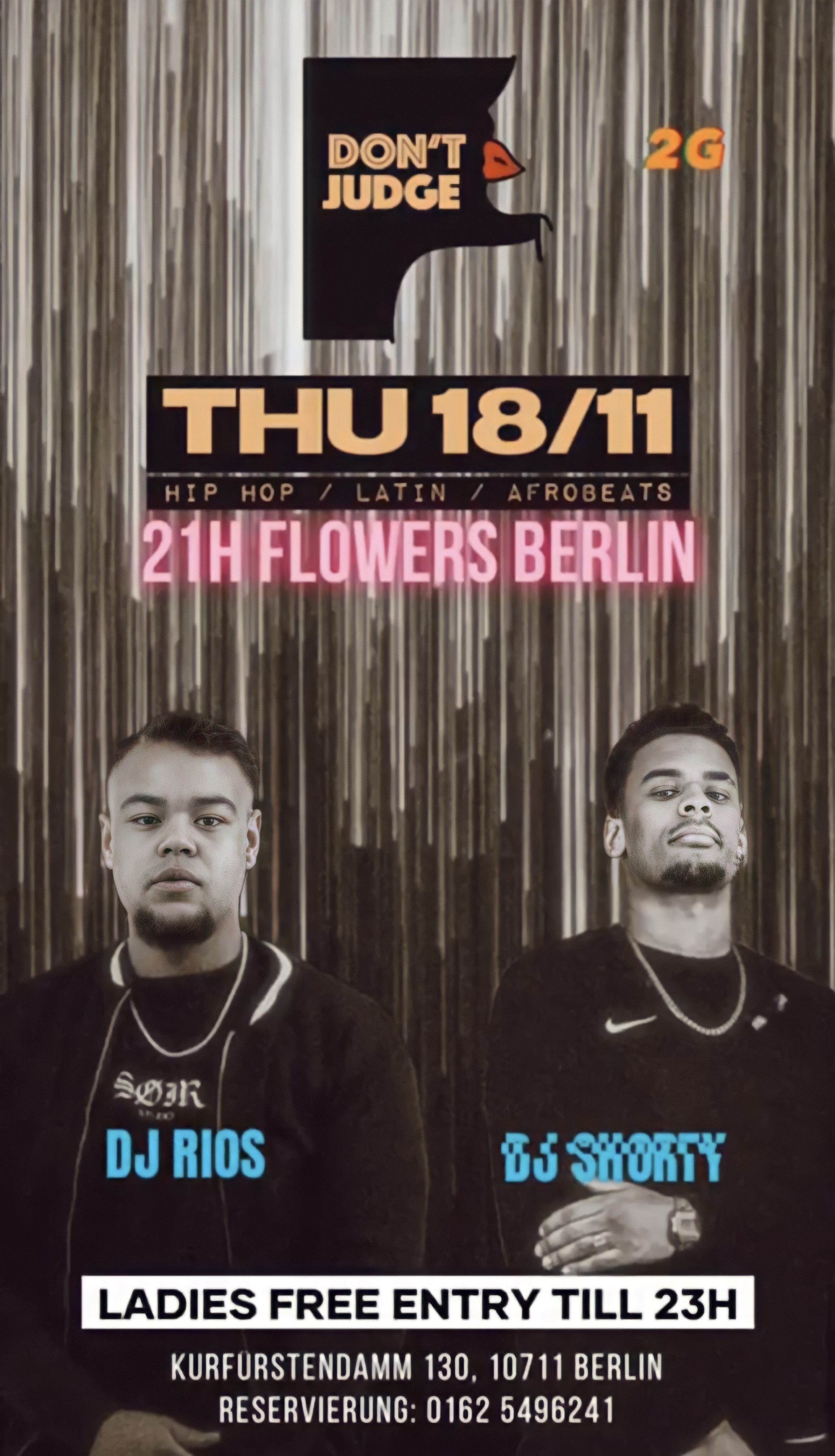 Flowers Berlin Eventflyer #1 vom 18.11.2021