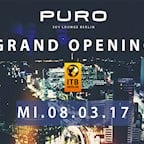 Puro Berlin Grand Opening - Official ITB Nights