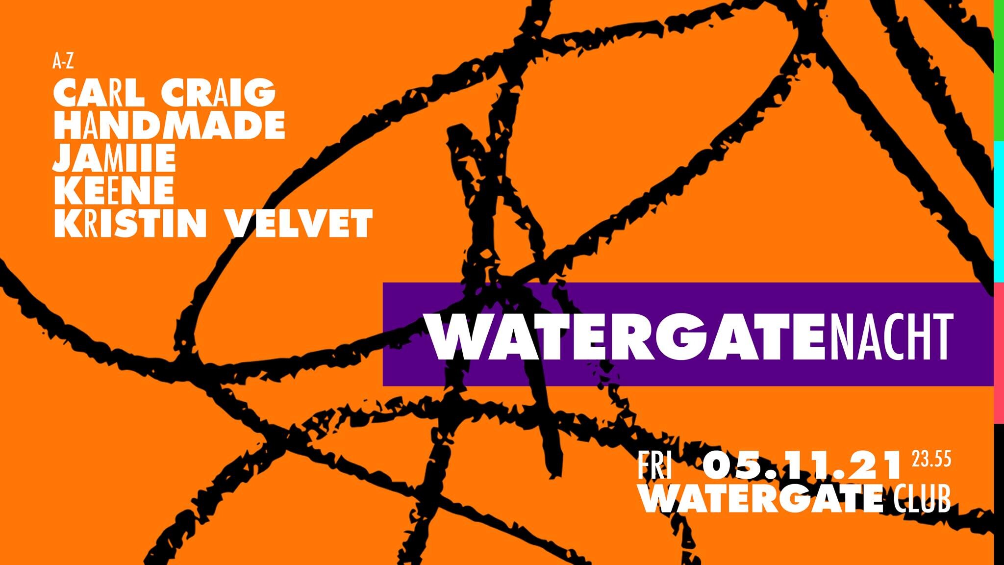 Watergate Berlin Eventflyer #1 vom 05.11.2021