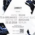 Kantine am Berghain Berlin Cats & Breakkies - Organic Electro w/ the Micronaut
