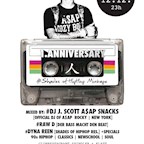 Spindler & Klatt Berlin Anniversary of Shades of HipHop Mixtapes w/ A$AP SNACKS