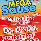 Postbahnhof am Ostbahnhof Berlin Die Mega Sause mit dem Mütze Katze DJ Team *Live*