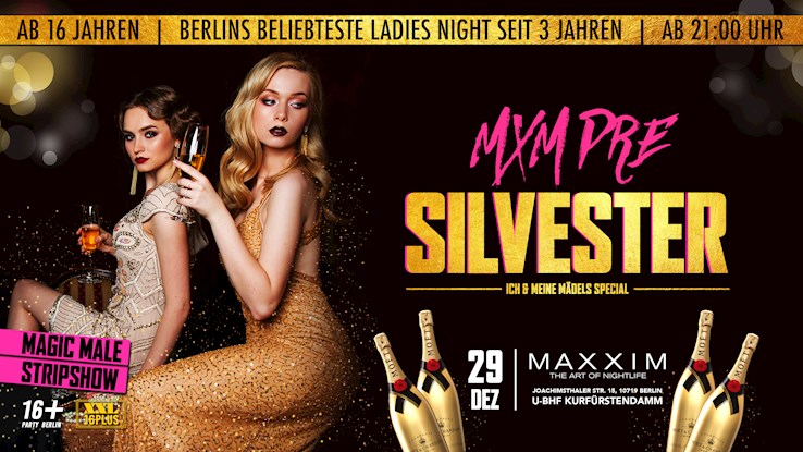 Maxxim Berlin Eventflyer #1 vom 29.12.2019