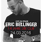 2BE Berlin 2be Live presents: Eric Bellinger - Live On Stage - 14 Jahre 2be