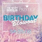 E4 Berlin One Night In Berlin & Prestige  / The Big Birthday Blowout