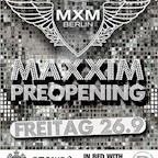 Maxxim Berlin Pre-Opening