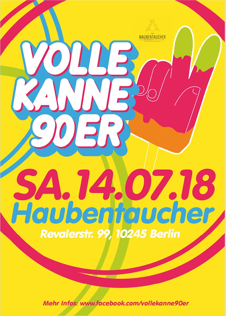 Haubentaucher Berlin Eventflyer #1 vom 14.07.2018