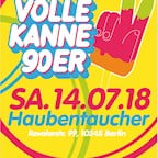 Haubentaucher Berlin Volle Kanne 90er – Die 90er Jahre Party