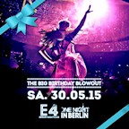 E4 Berlin One Night in Berlin - The Big Birthday Blowout