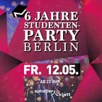 Spindler & Klatt Berlin 6 Jahre Studentenparty Berlin