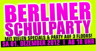 Kontrast Discothek Berlin Eventflyer #1 vom 01.12.2012