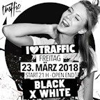 Traffic Berlin I Love Traffic - Black X White