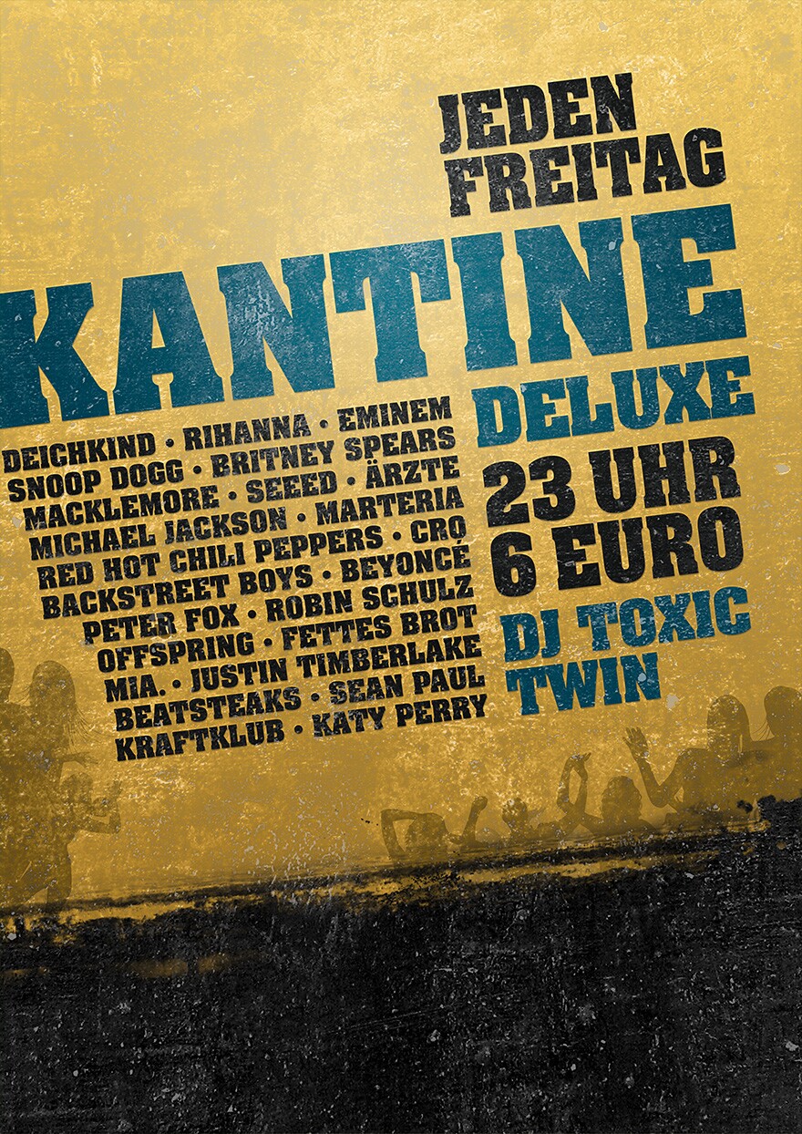 Alte Kantine Berlin Eventflyer #1 vom 24.03.2023