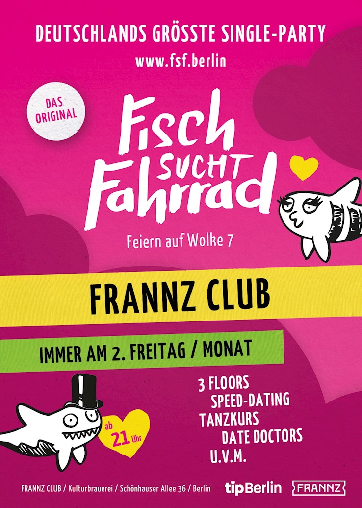 Frannz Berlin Eventflyer #2 vom 12.06.2020