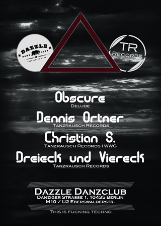 Dazzle Berlin Eventflyer #1 vom 14.03.2014