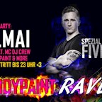 Pfefferberg Haus 13 Berlin Five AM live at BodyPaint Rave | Glow Paint Party Mai