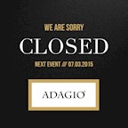 Adagio Berlin „CLOSED“ geschlossene Gesellschaft