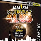 Adagio Berlin The JAM FM Saturday Club Vol. 3, powered by 93,6 JAM FM