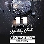 40seconds Berlin 11 YEARS 40SECONDS BIRTHDAY BASH | Open Bar bis 0 Uhr auf alle Vodka-Longdrinks