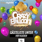 Felix Berlin Crazy Balloon – Riesen-Ballon-Regen & Open Bar bis 0 Uhr für Damen mit Anmeldung