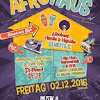 Musik & Frieden Berlin Afro Haus - Hip Hop, RnB, Dancehall & Afro auf 3 Floors mit 5 Djs